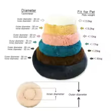 Luxury Calming Plush Pet Bed